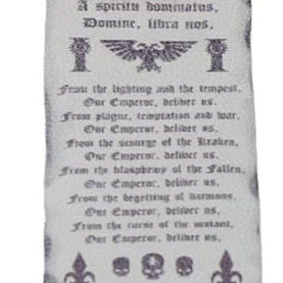 Accessories - Warhammer 40K Purity Seals Adepta Sororitas Brooch Parchment Bronze Pin